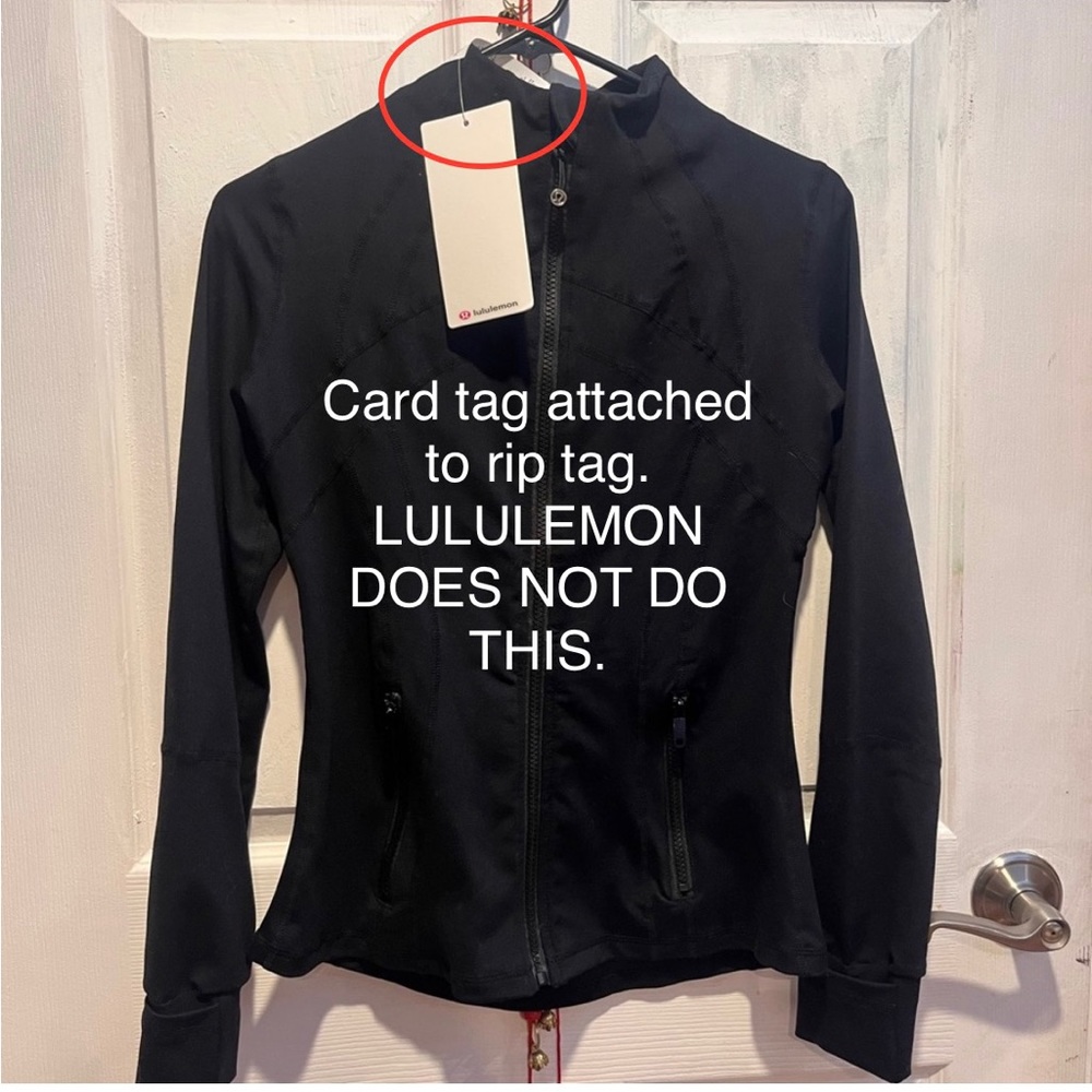 How to spot fake Lululemon - Picture 3 of 12